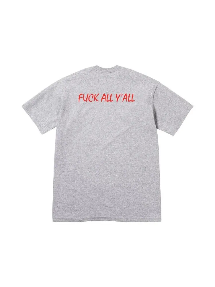 Футболка Supreme Split Tee — изображение 2 из 2, серый
