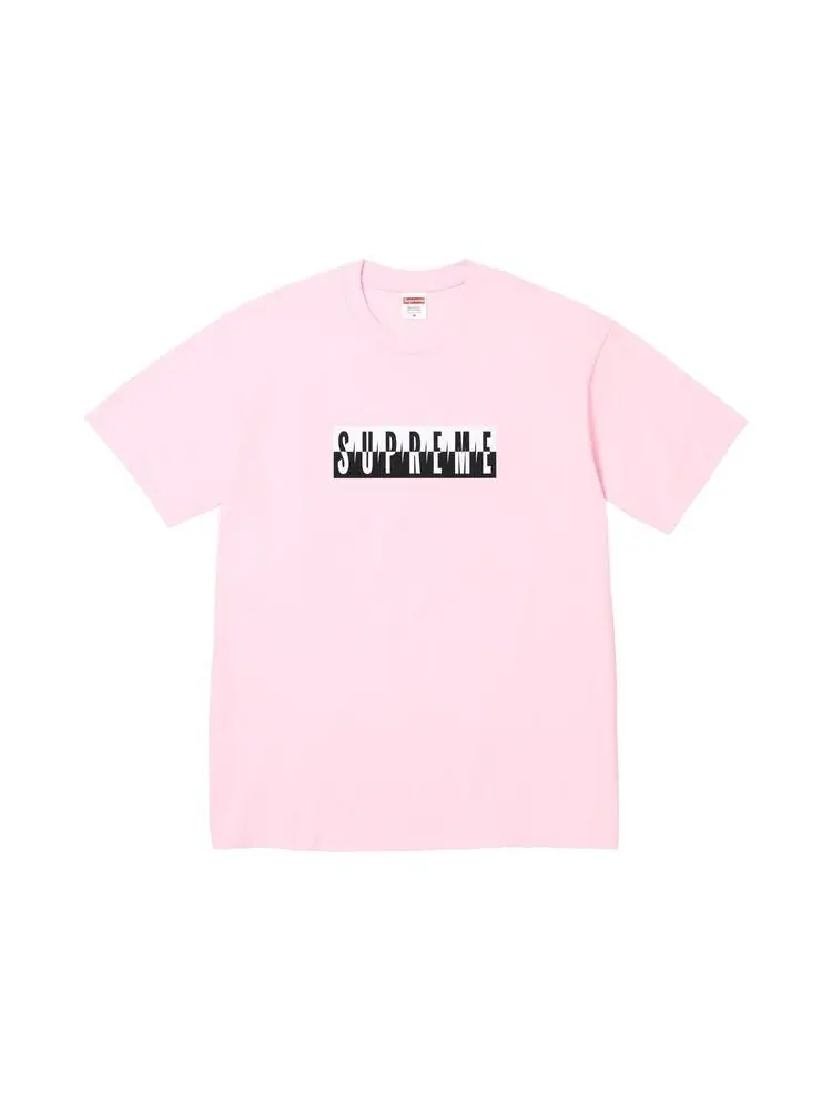 Футболка Supreme Split Tee — изображение 1 из 2, розовый