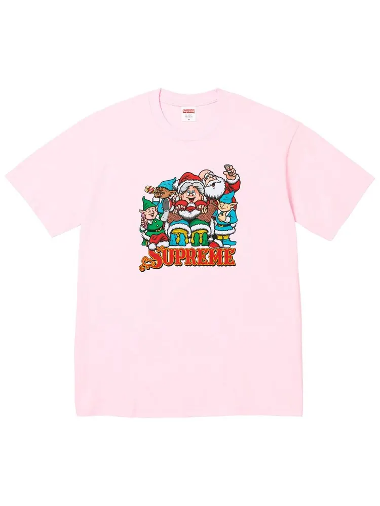 Футболка Supreme Naughty Tee — изображение 1 из 1, розовый