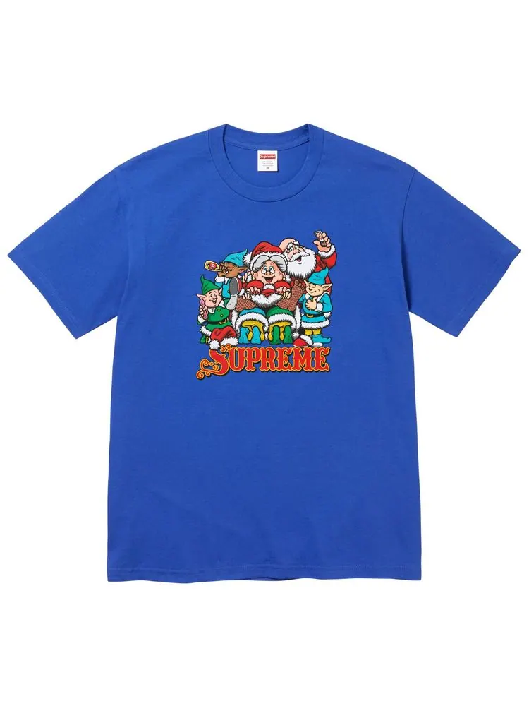 Футболка Supreme Naughty Tee — изображение 1 из 1, синий