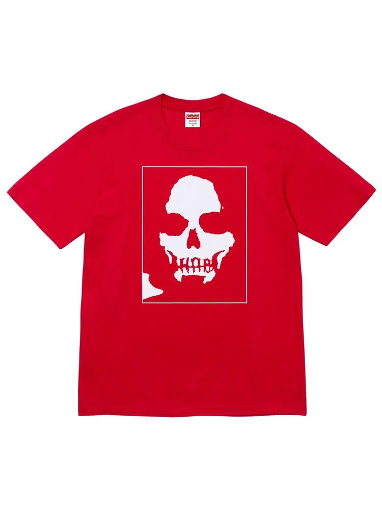 Футболка Supreme x Number (N)Ine Manson — изображение 1 из 2, красный