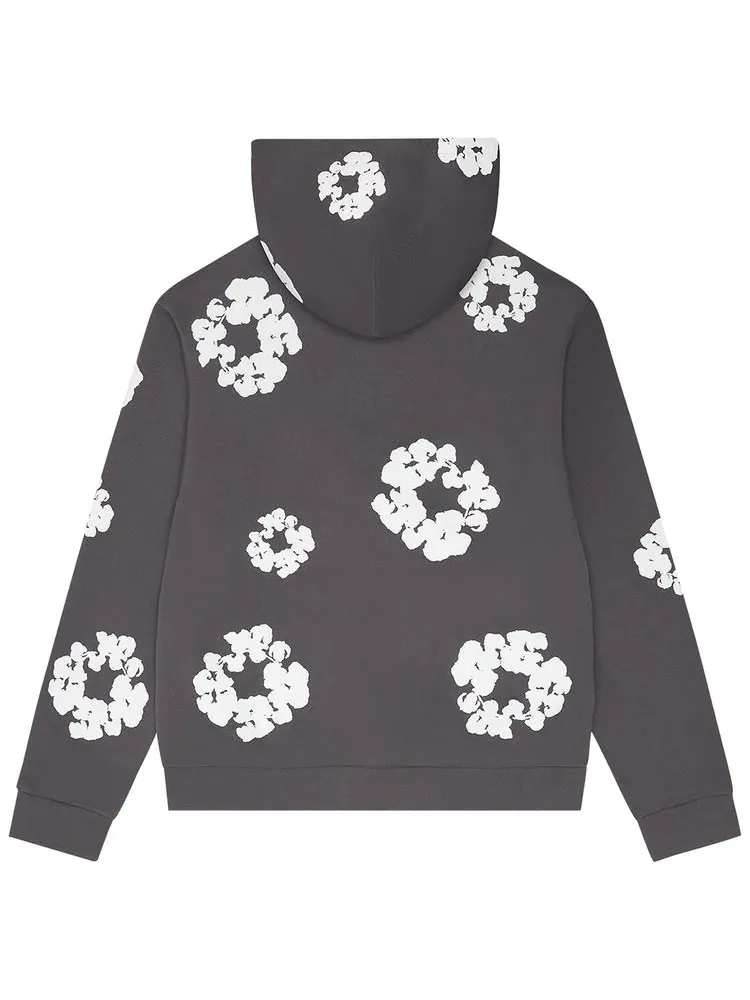 Худи Denim Tears Cotton Wreath Hoodie — изображение 2 из 2, серый