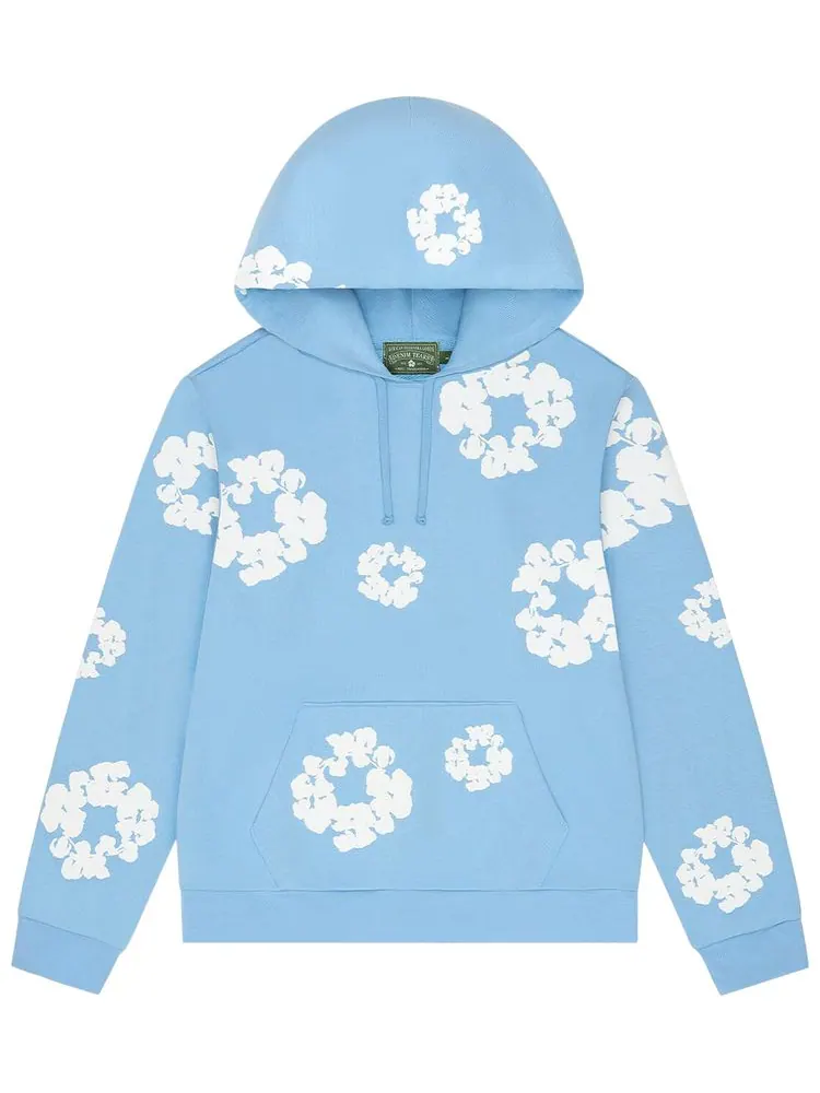 Худи Denim Tears Cotton Wreath — изображение 1 из 2, синий