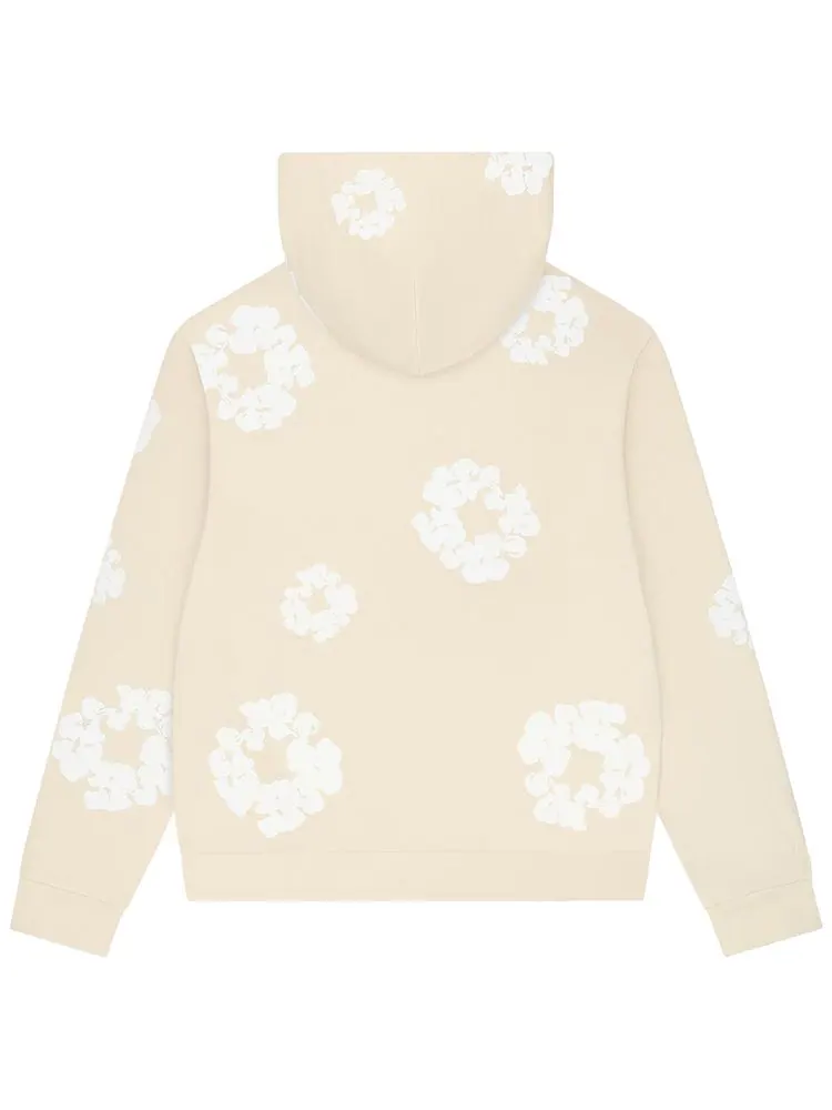 Худи Denim Tears Cotton Wreath — изображение 2 из 2, бежевый