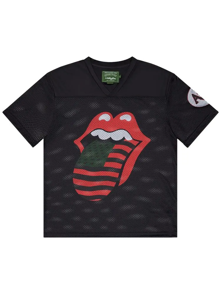 Футбольная майка Denim Tears Rolling Stones — изображение 1 из 3, черный