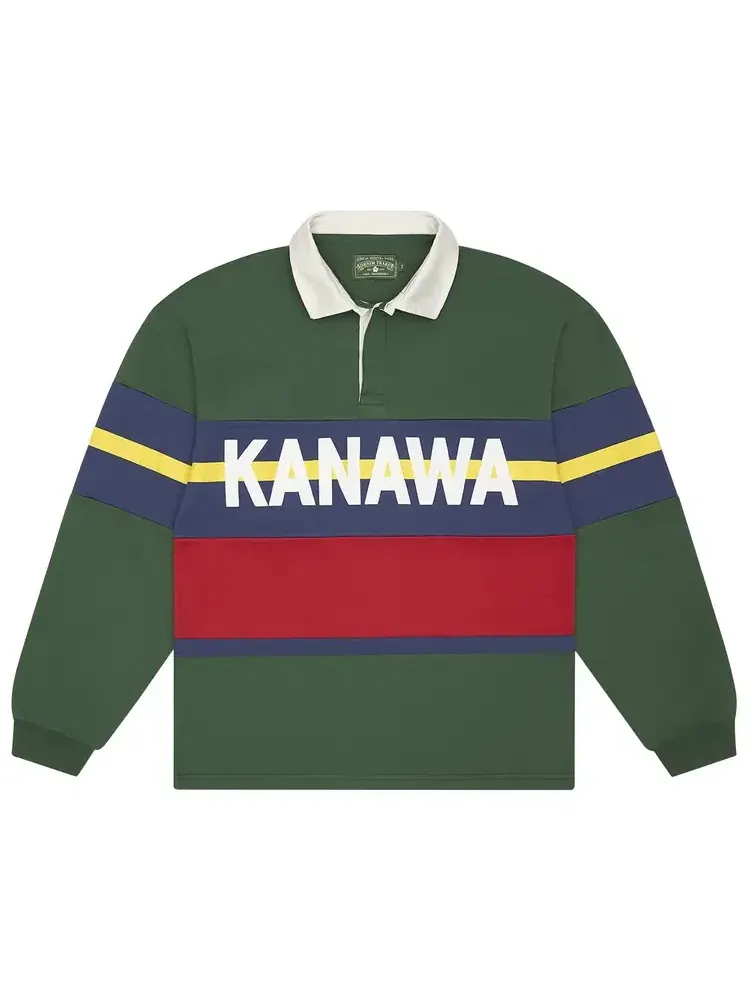 Рубашка джинсовая Denim Tears Kanawa Collegiate Rugby — изображение 1 из 2, мульти