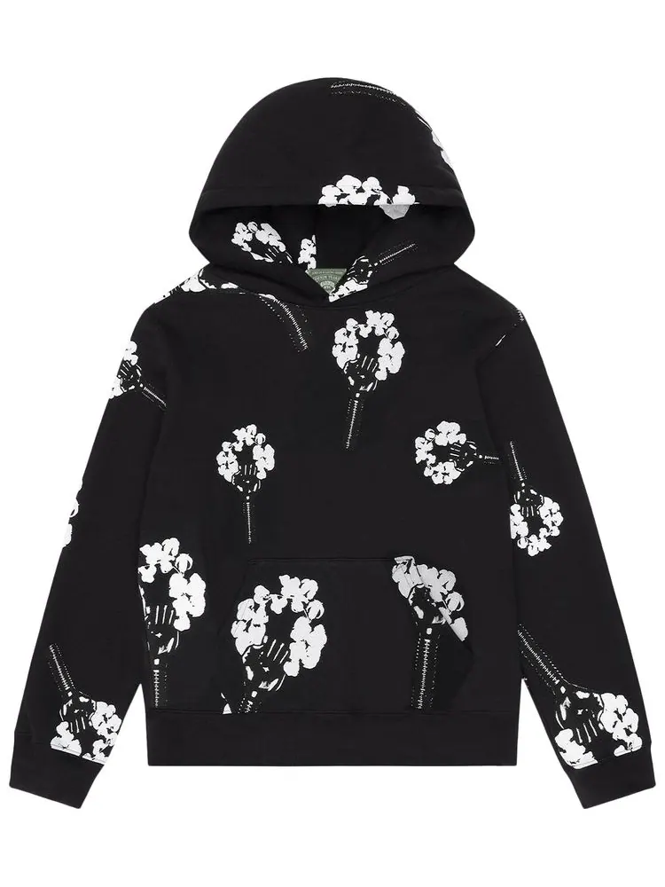 Худи Denim Tears x Hardies Tears Fist Wreath, цвет — изображение 1 из 2, черный