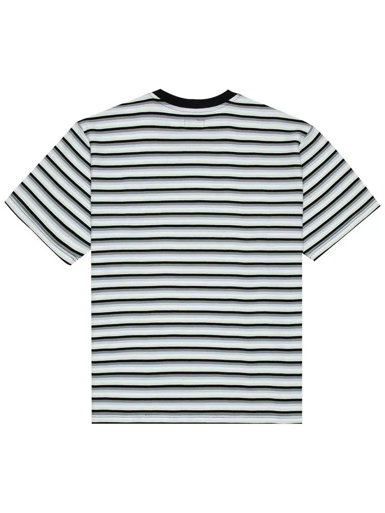 Футболка в полоску GOLF WANG — изображение 2 из 2, серый