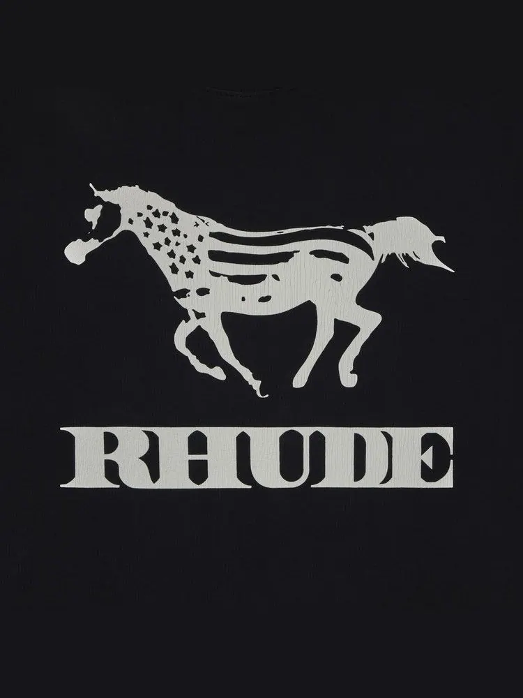 Футболка Rhude Dinero Tee — изображение 3 из 3, черный