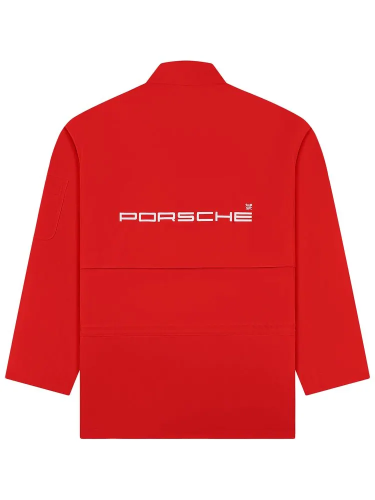 Куртка Aimé Leon Dore x Porsche GORE-TEX Cabrio «Красное танго» — изображение 2 из 2, красный