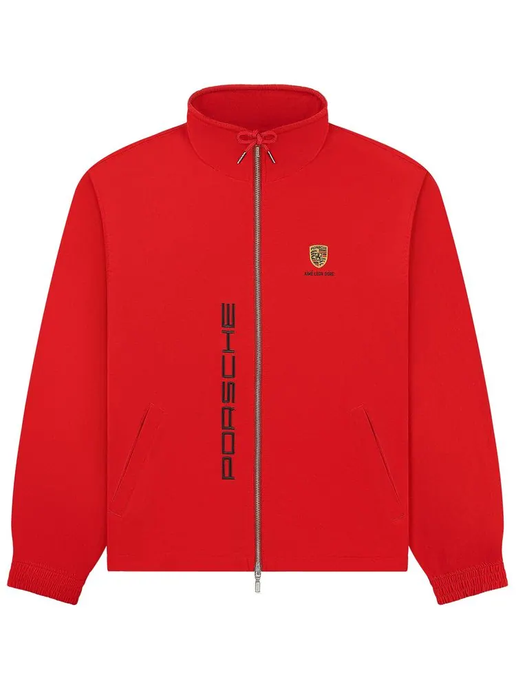 Нейлоновая спортивная куртка Aimé Leon Dore x Porsche Tango Red — изображение 1 из 2, красный