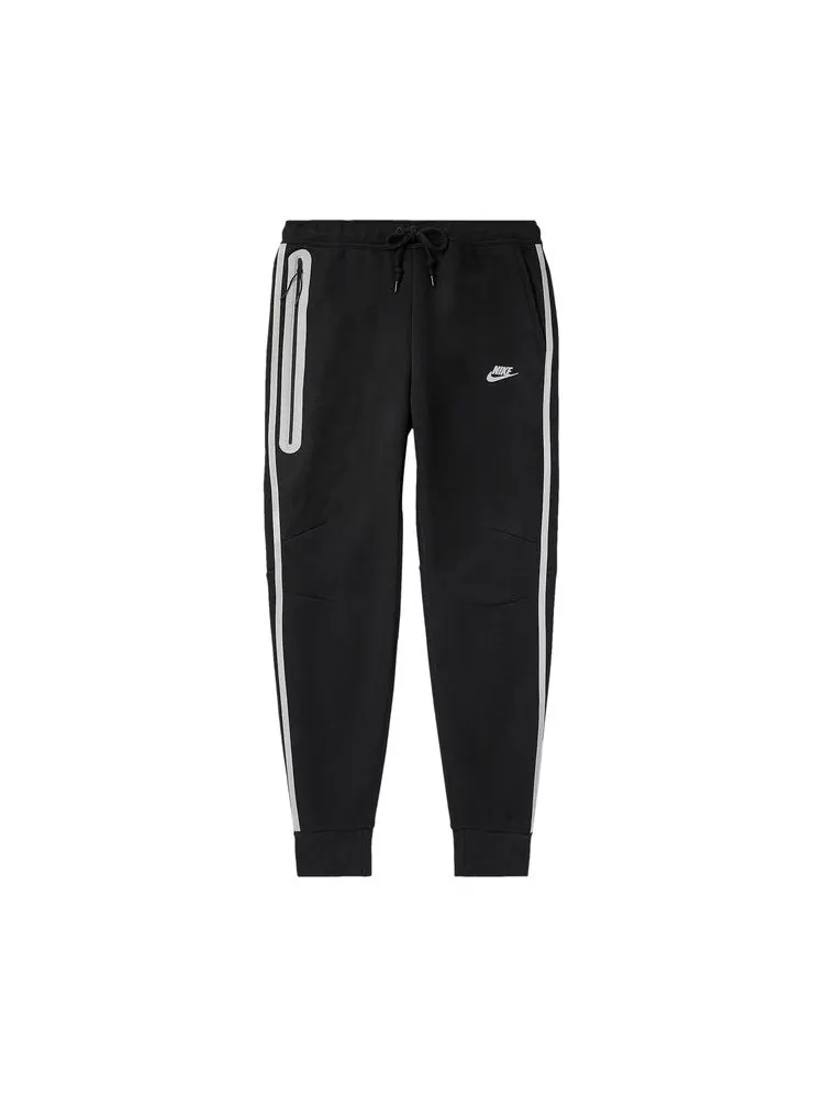 Джоггеры Nike Tech Fleece Jogger — изображение 1 из 1, черный/серебристый