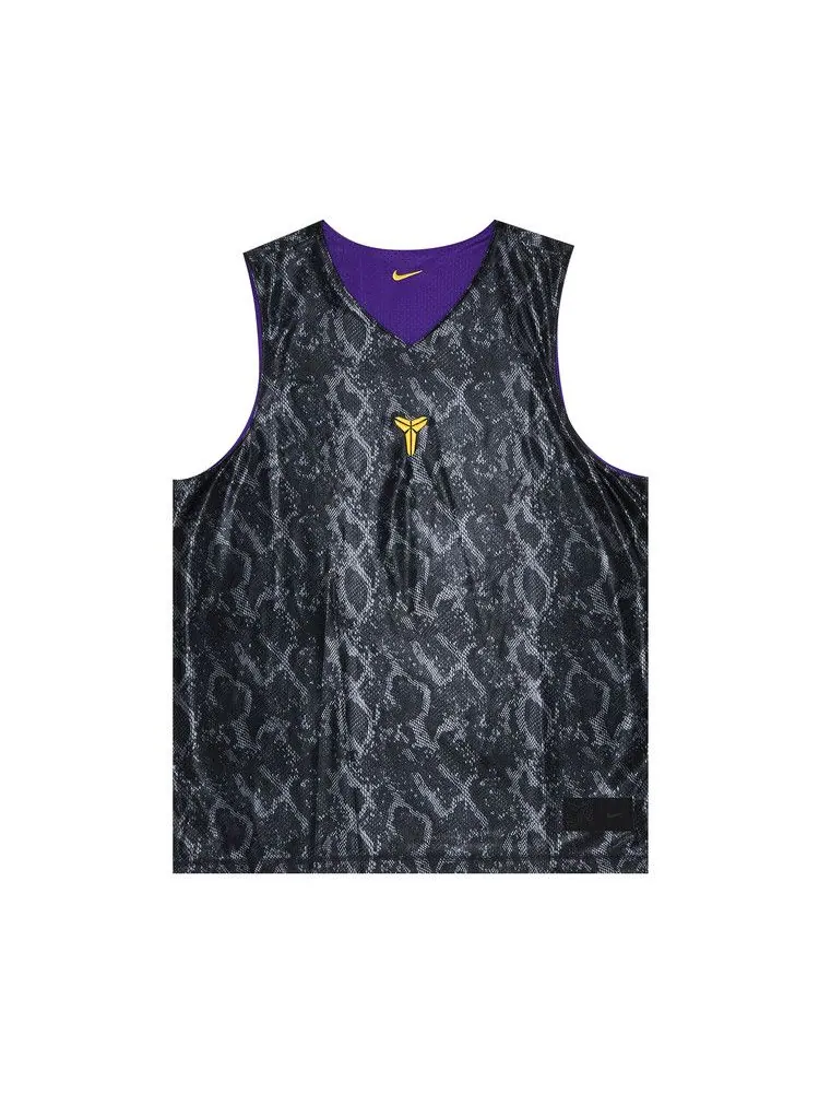 Джерси Nike Kobe Dri-FIT Standard Issue Reversible Basketball Jersey — изображение 4 из 4, черный/фиолетовый