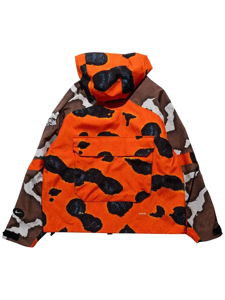 Куртка Nike NOCTA Opal Tech GORE-TEX Jacket 'Safety Orange' — изображение 2 из 2, оранжевый
