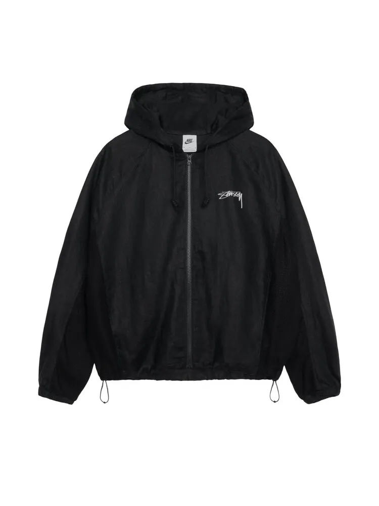 Куртка Nike x Stussy Linen Shell Jacket — изображение 1 из 2, черный