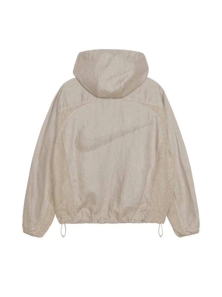 Куртка Stussy x Nike Linen Shell Jacket 'Chino' — изображение 2 из 2, бежевый