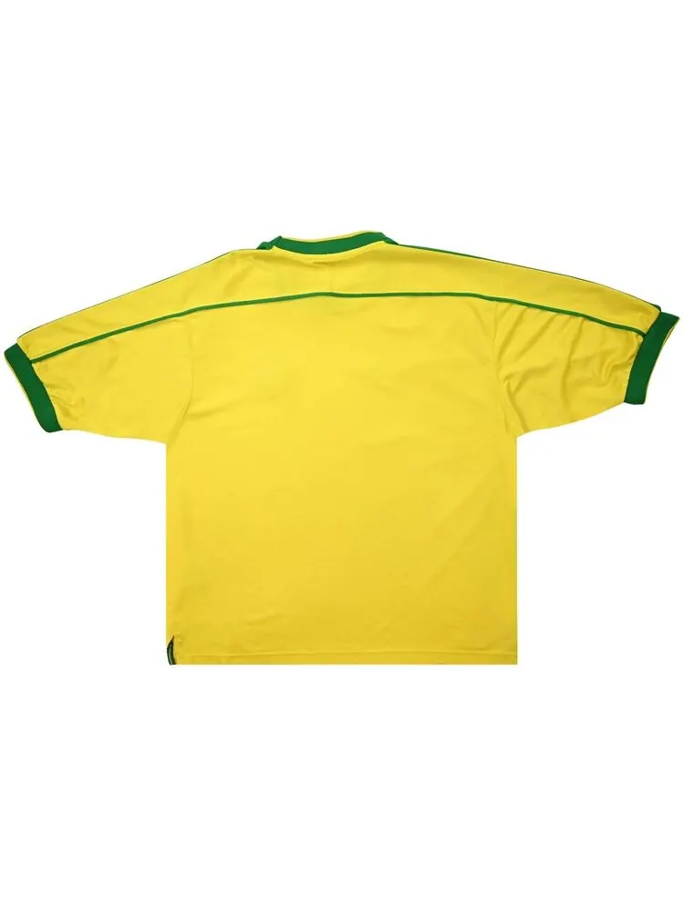 Джерси Nike Brazil 1998 Reissue Jersey Varsity Maize/Pine Green/Lucky Green — изображение 2 из 2, зеленый/зеленый