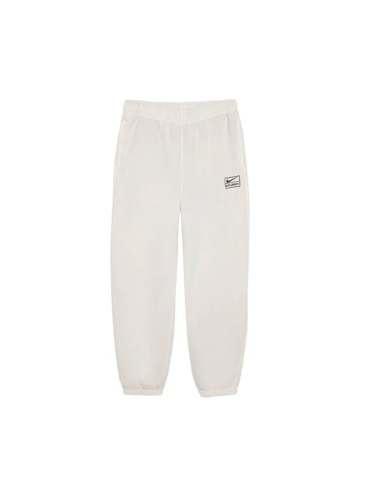 Брюки Nike x Stussy Stone Washed Fleece Pants — изображение 1 из 2, костяной белый