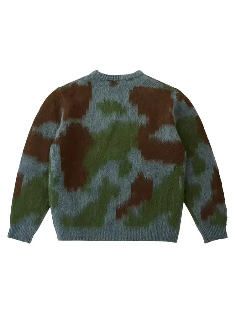Мохеровый свитер Gramicci 'Jungle Digi Camo' — изображение 2 из 2, мульти