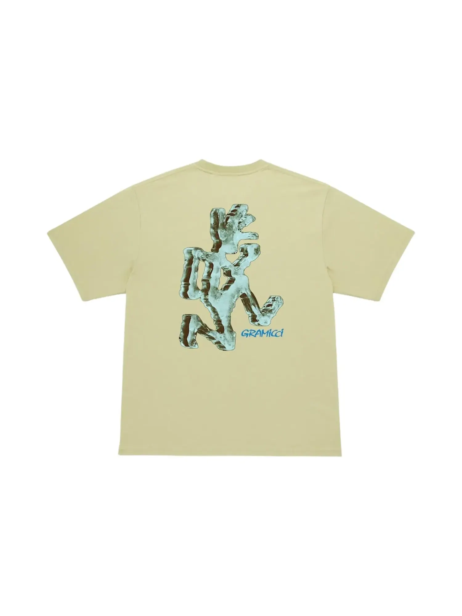 Футболка Gramicci Ice Sculpture Tee — изображение 2 из 2, лаймовый