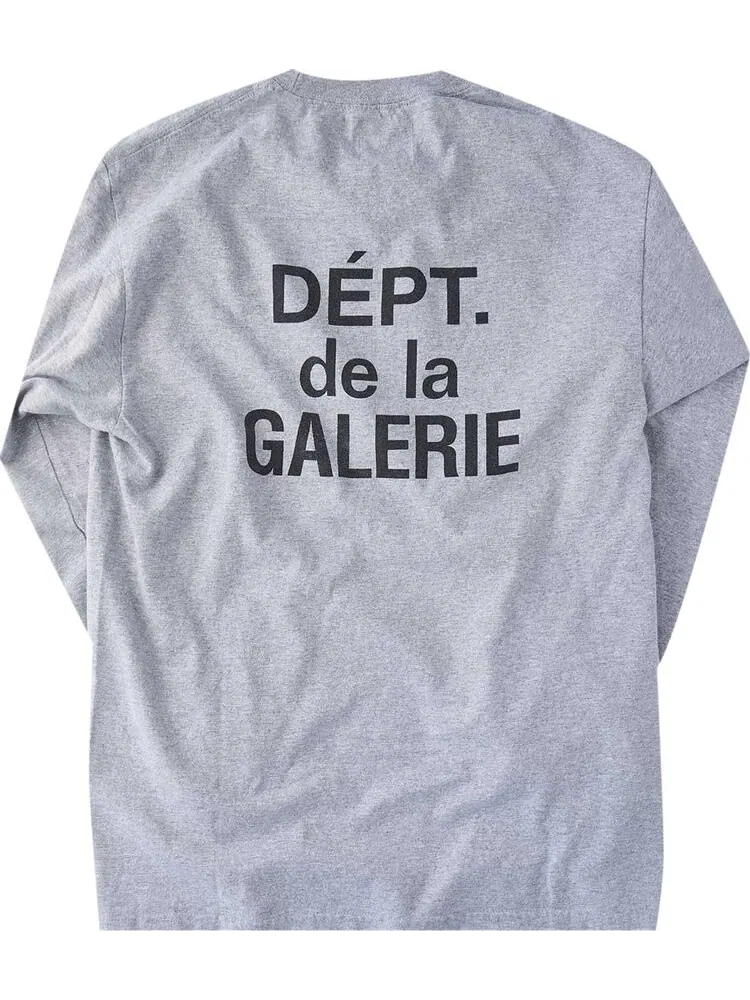Лонгслив Gallery Dept. French Collector Long-Sleeve Tee 'Grey' — изображение 2 из 2, серый