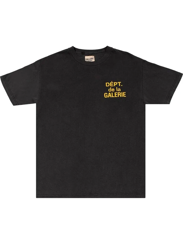 Футболка Gallery Dept. French Tee 'Black' — изображение 1 из 2, черный