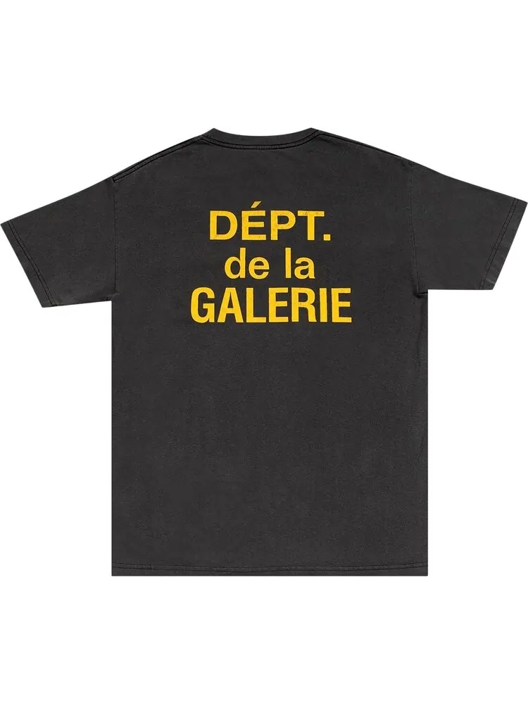 Футболка Gallery Dept. French Tee 'Black' — изображение 2 из 2, черный