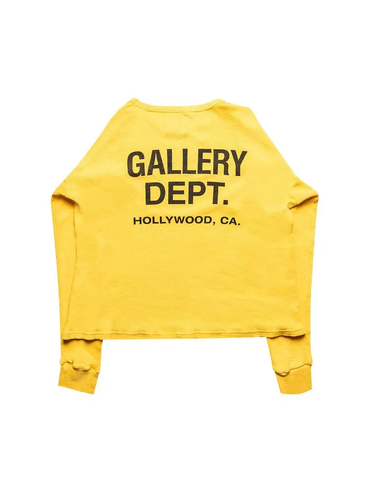 Топ Gallery Dept. Thermal — изображение 2 из 2, желтый