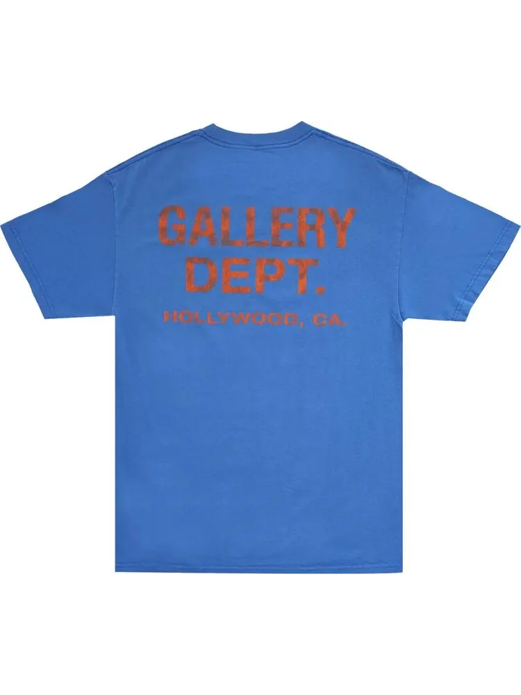 Футболка Gallery Dept. Vintage Souvenir Tee 'Royal' — изображение 2 из 2, синий