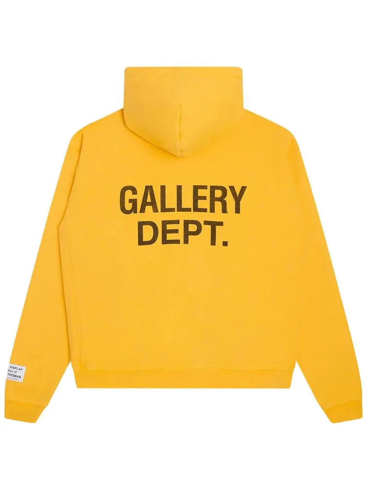 Худи Gallery Dept. 90s GD Logo Hoodie 'Gold' — изображение 2 из 2, золото