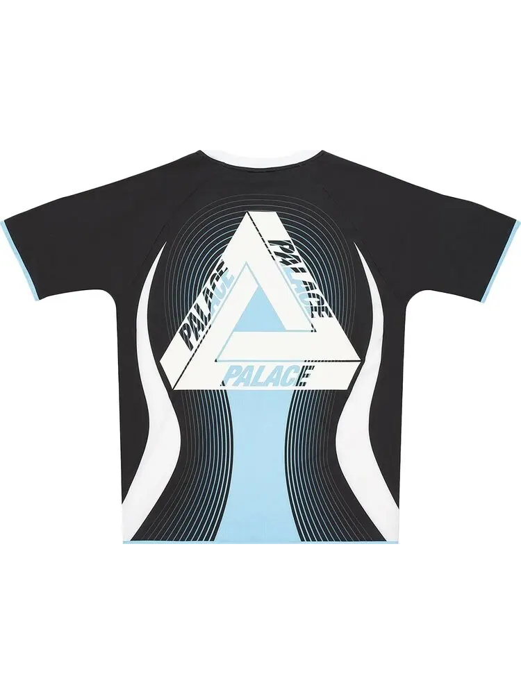 Рубашка Palace x adidas Sunpal Football Shirt 'Black' — изображение 2 из 5, черный
