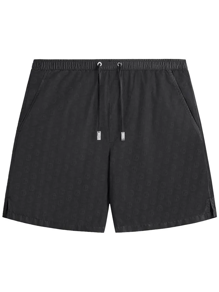 Шорты Kith x Giorgio Armani Jacquard Collins Swim Short — изображение 1 из 2, черный