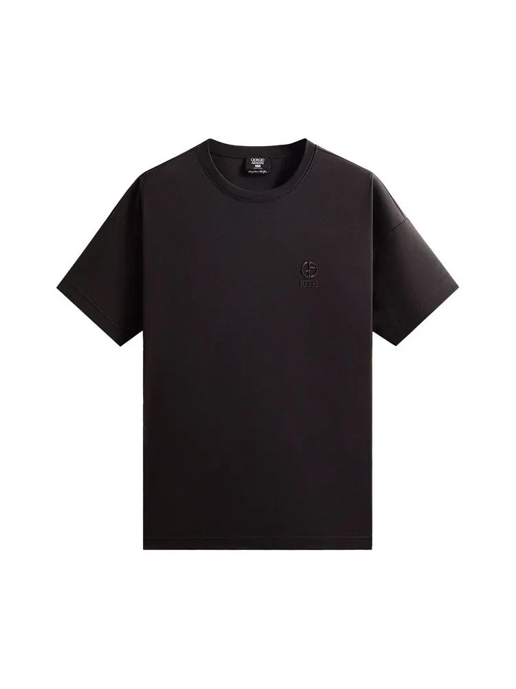 Футболка Kith x Giorgio Armani Logo Tee — изображение 1 из 2, черный