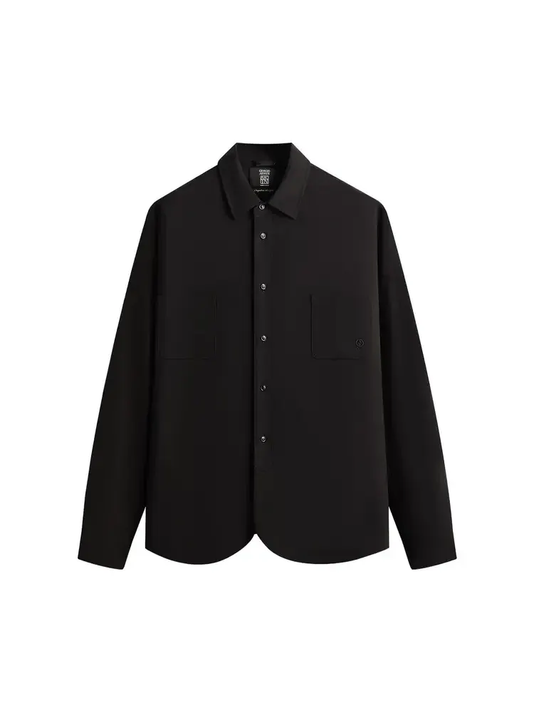 Рубашка Kith Giorgio Armani & & Kin Milano Crepe Entrepreneur Shirt — изображение 1 из 2, черный