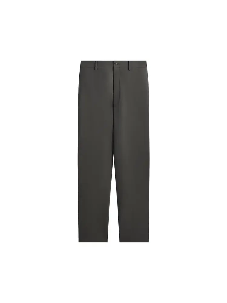 Брюки Kith Giorgio Armani & Kin Milano Crepe Flat Front Trouser — изображение 1 из 2, серый