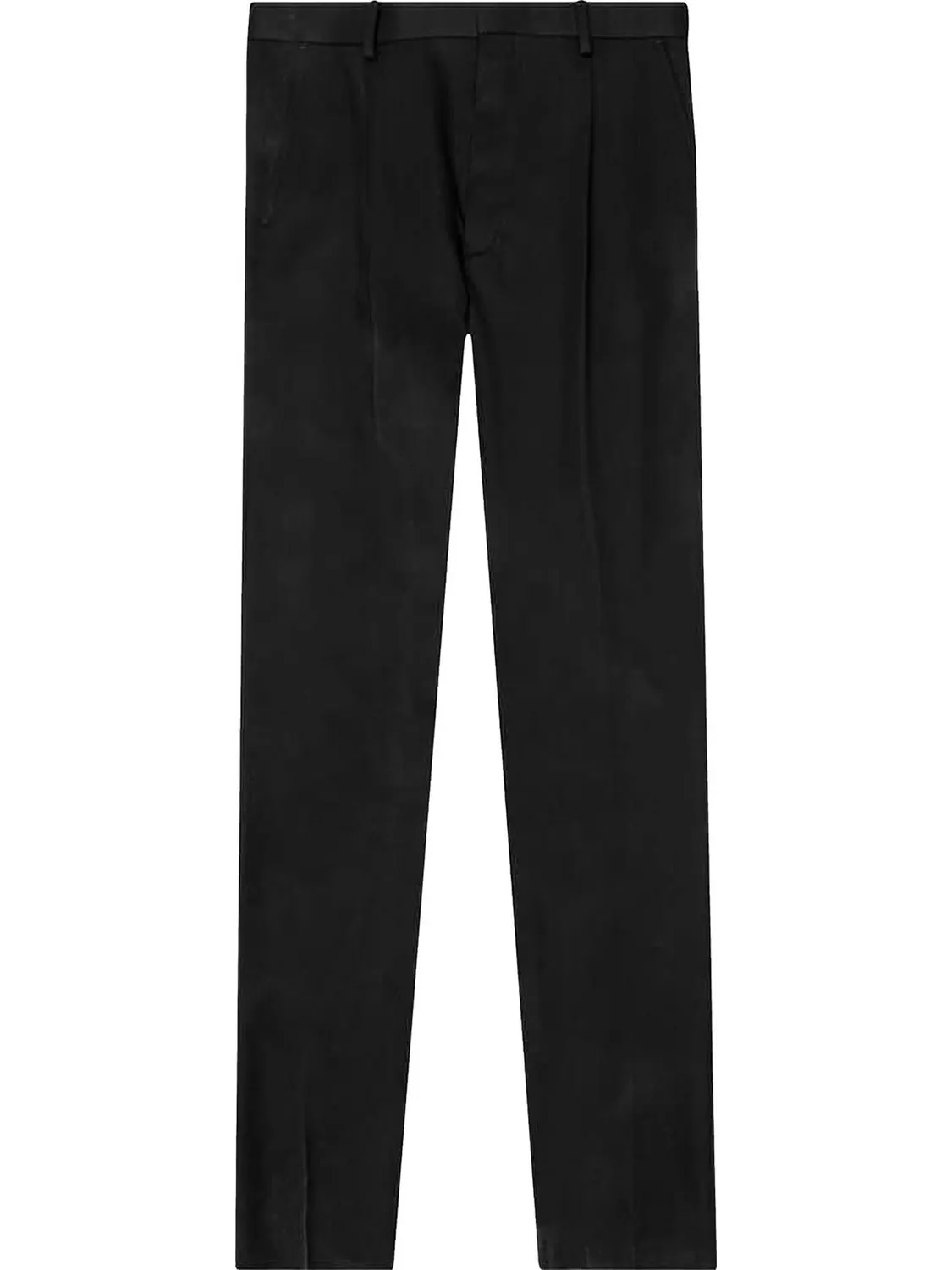 Брюки Wacko Maria Pleated Trousers Type-1 'Black' — 1