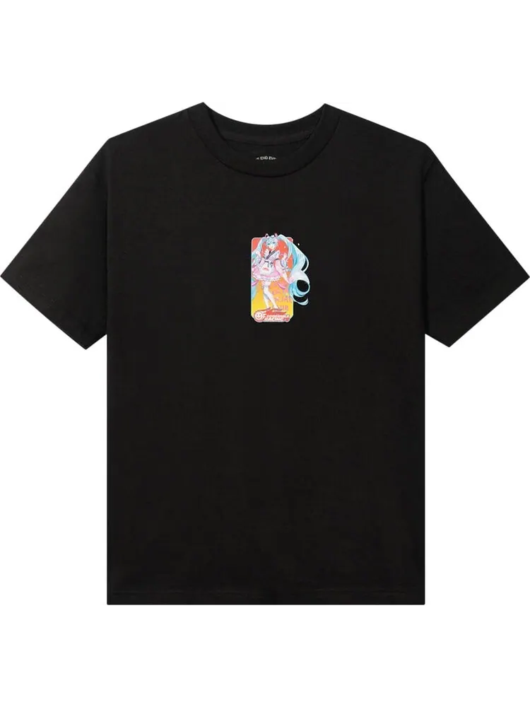 Футболка Anti Social Social Club x Good Smile Racing Hatsune Miku Tee 'Black' — изображение 1 из 2, черный