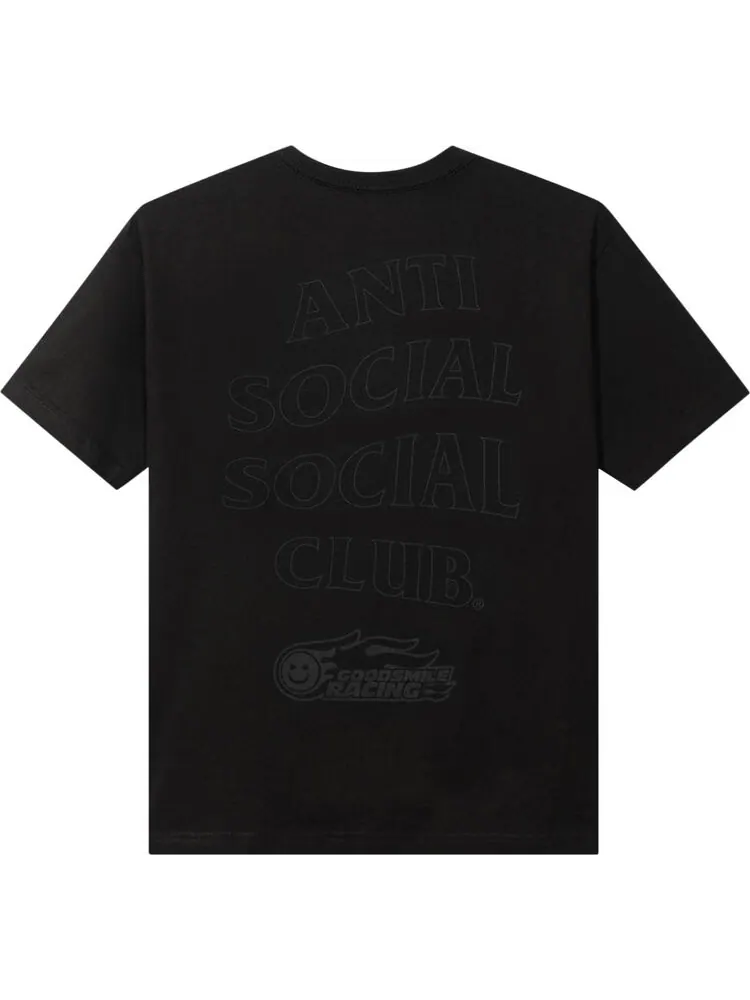 Футболка Anti Social Social Club x Good Smile Racing Hatsune Miku Tee 'Black' — изображение 2 из 2, черный