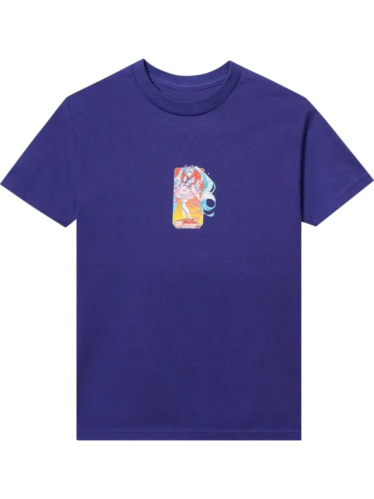Футболка Anti Social Social Club x Good Smile Racing Hatsune Miku Tee 'Purple' — изображение 1 из 2, фиолетовый