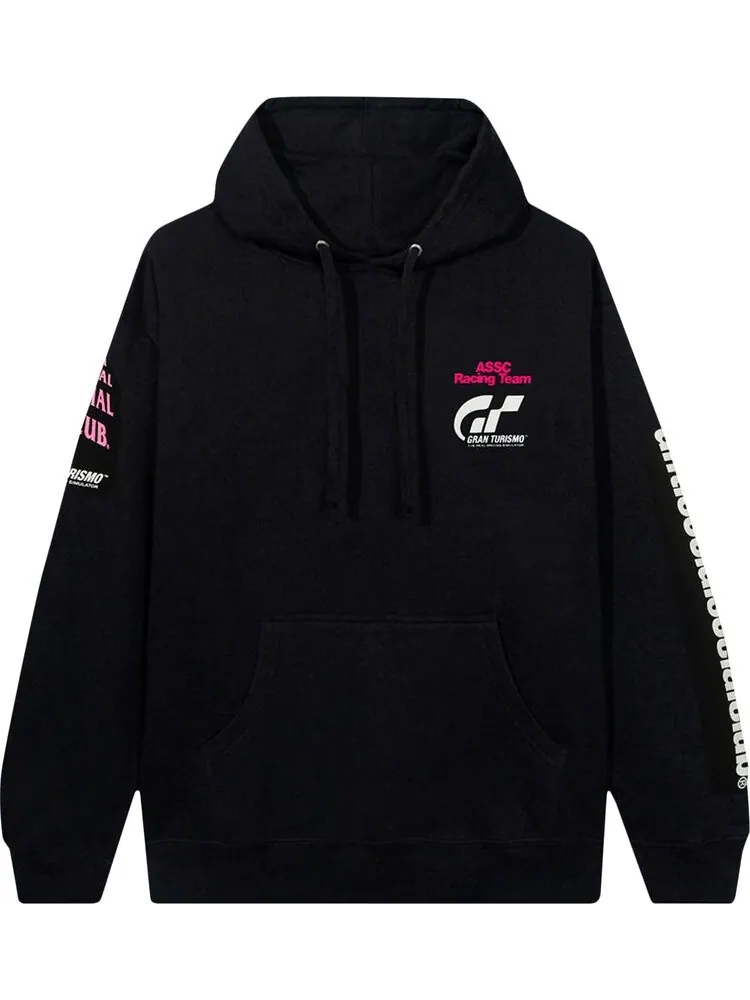 Худи Anti Social Social Club x Gran Turismo Hoodie 'Black' — изображение 1 из 2, черный