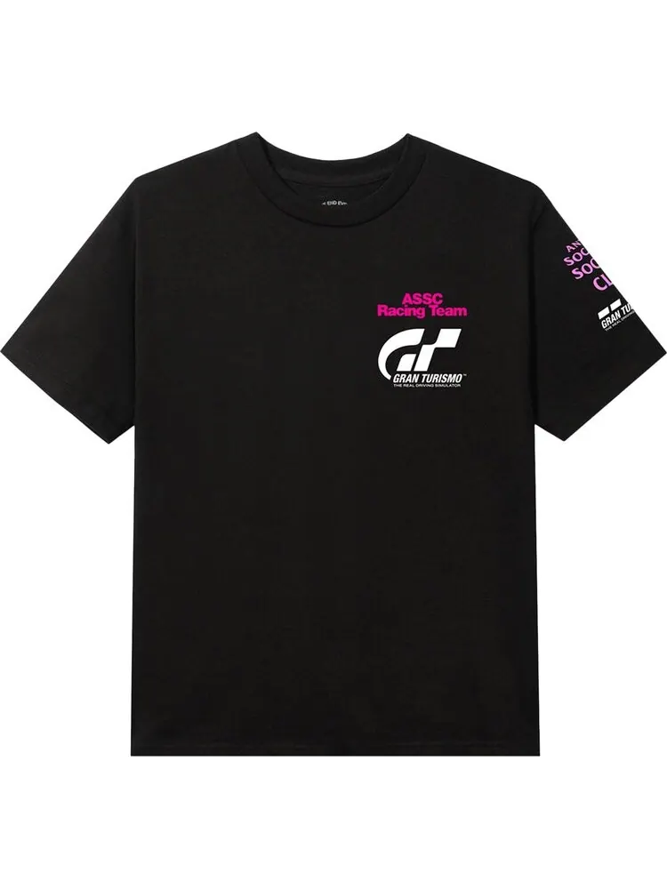 Футболка Anti Social Social Club x Gran Turismo Logo Tee 'Black' — изображение 1 из 2, черный
