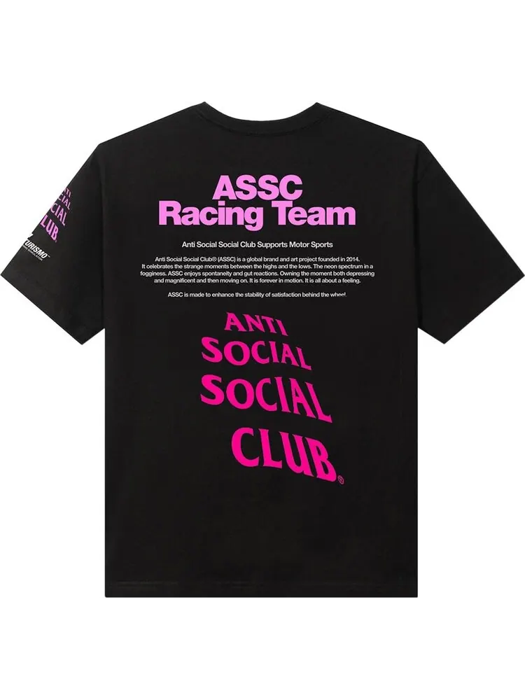 Футболка Anti Social Social Club x Gran Turismo Logo Tee 'Black' — изображение 2 из 2, черный