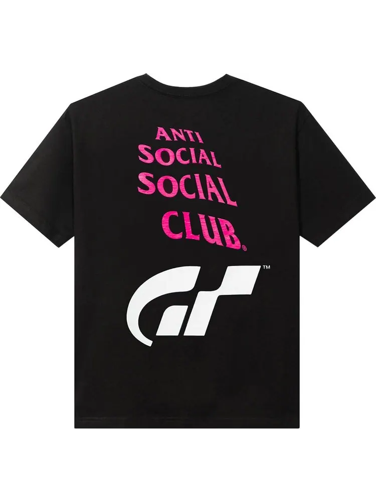 Футболка Anti Social Social Club x Gran Turismo GT500 Tee 'Black' — изображение 2 из 2, черный