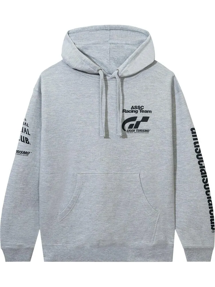 Худи Anti Social Social Club x Gran Turismo Grey — изображение 1 из 2, серый