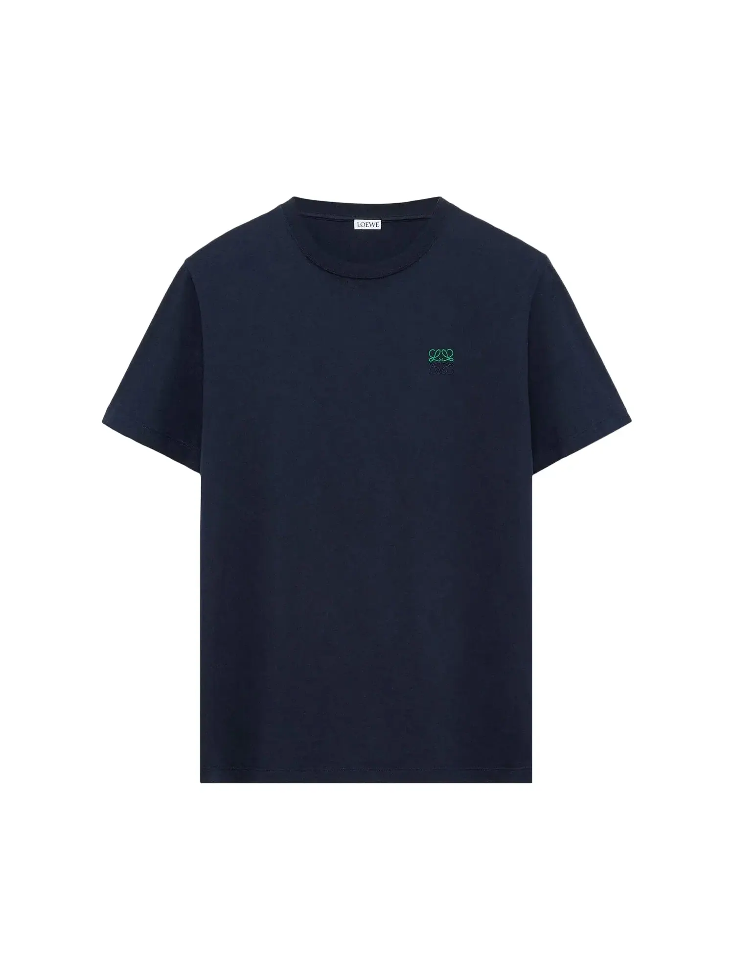 Футболка Loewe Regular Fit — изображение 1 из 1, темный темно-синий