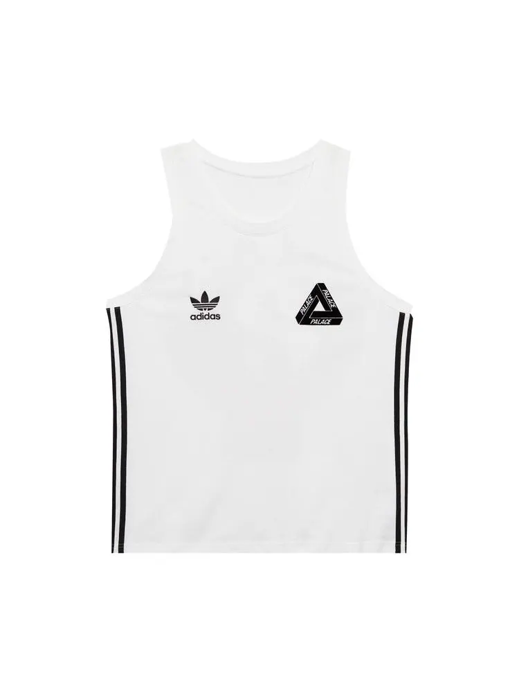 Утепленный жилет Palace x Adidas Palaste Graphic Vest — изображение 1 из 2, белый