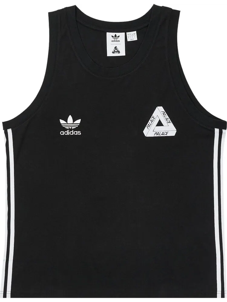 Жилет Palace x Adidas Palaste Graphic Vest 'Black' — изображение 1 из 2, черный