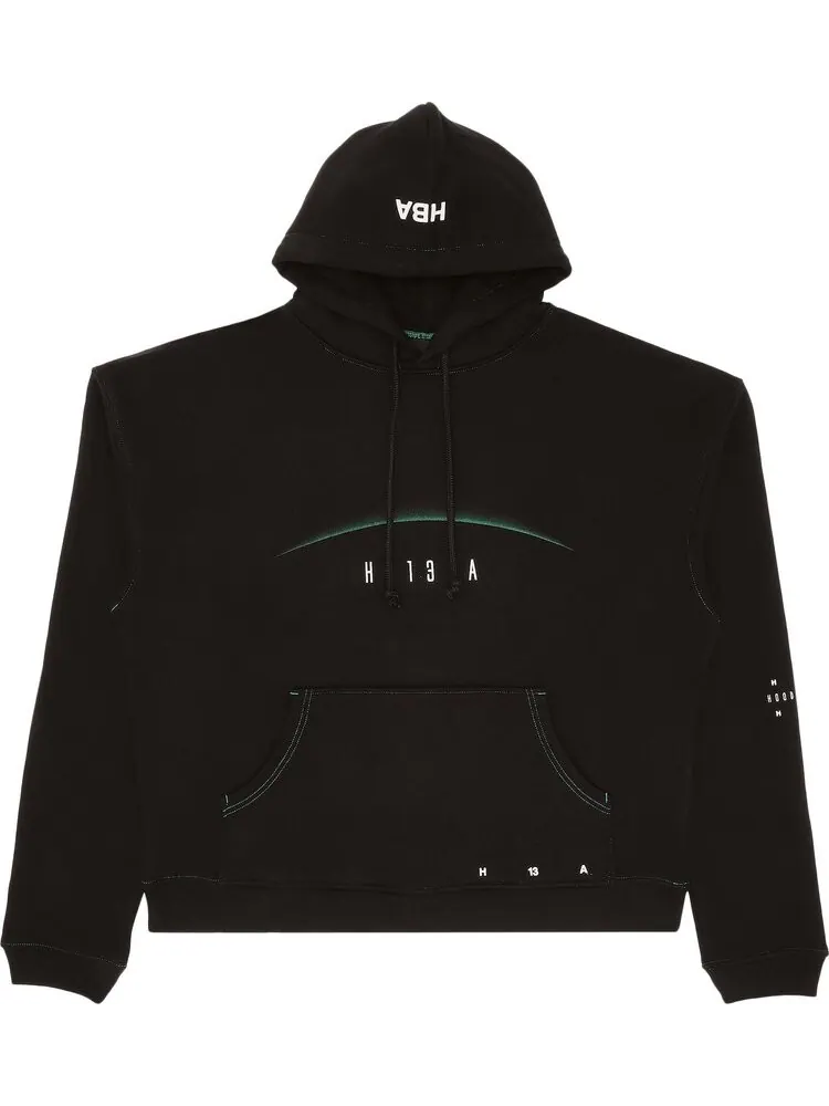 Толстовка Hood By Air Hooded Sweatshirt Black — черный