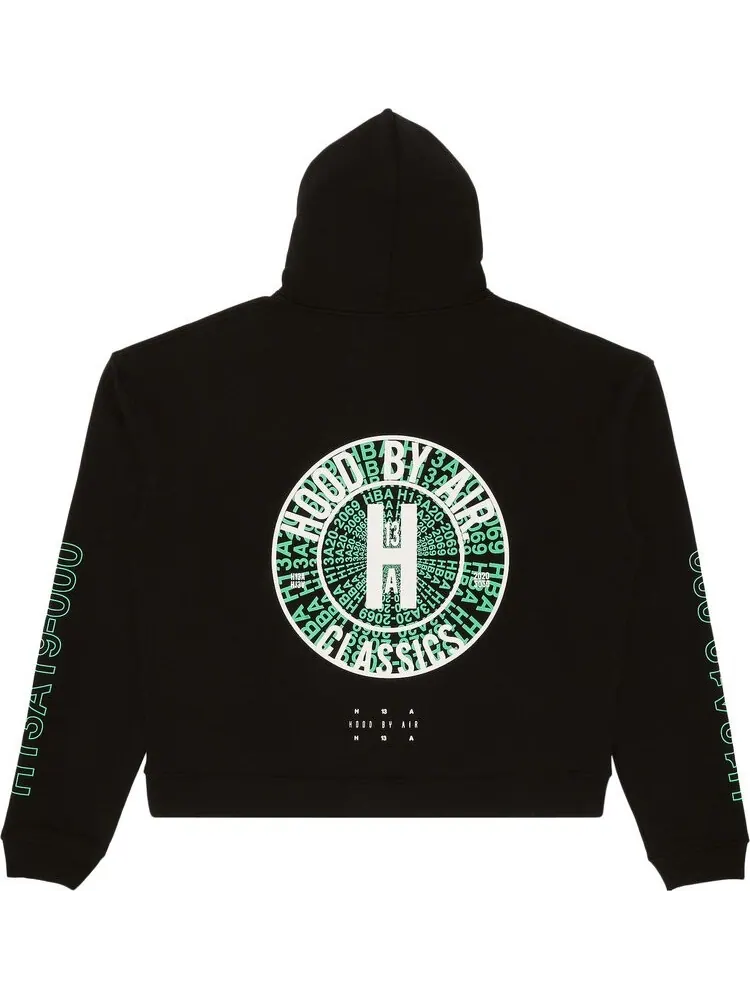 Худи Hood By Air Cookie Hoodie 'Black' — изображение 2 из 3, черный