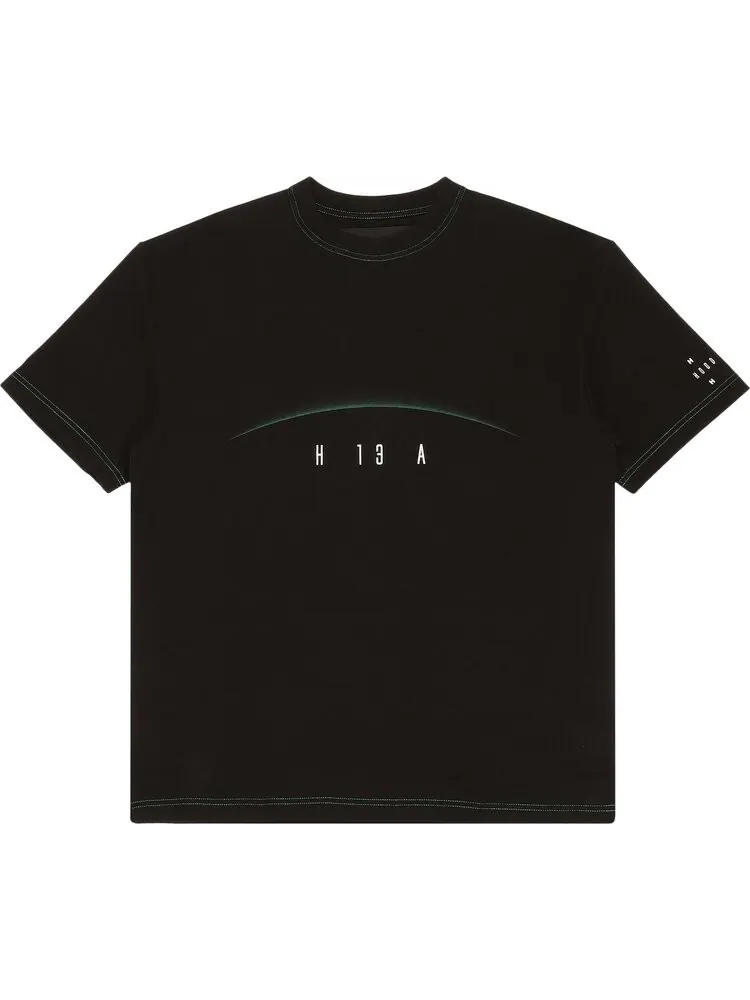 Футболка Hood By Air Short-Sleeve Tee 'Black' — черный
